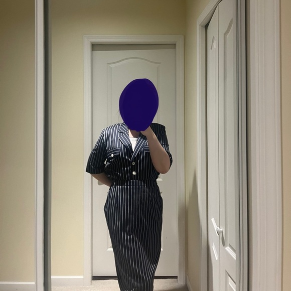 Vintage Pinstripe Three Piece Set - Picture 2 of 9